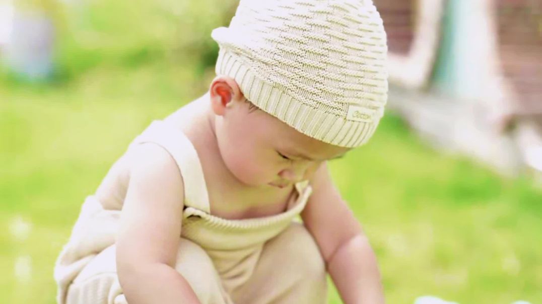 天然彩棉婴儿针织毛衣